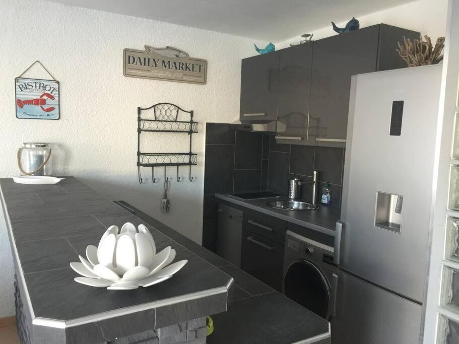 Appartement Vue Mer - Rdc - Parking Prive - Meuble Tourisme 4 Etoiles Agde Exteriér fotografie